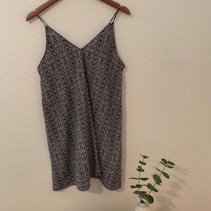 Lush - Swing dress - Cobalt patterned